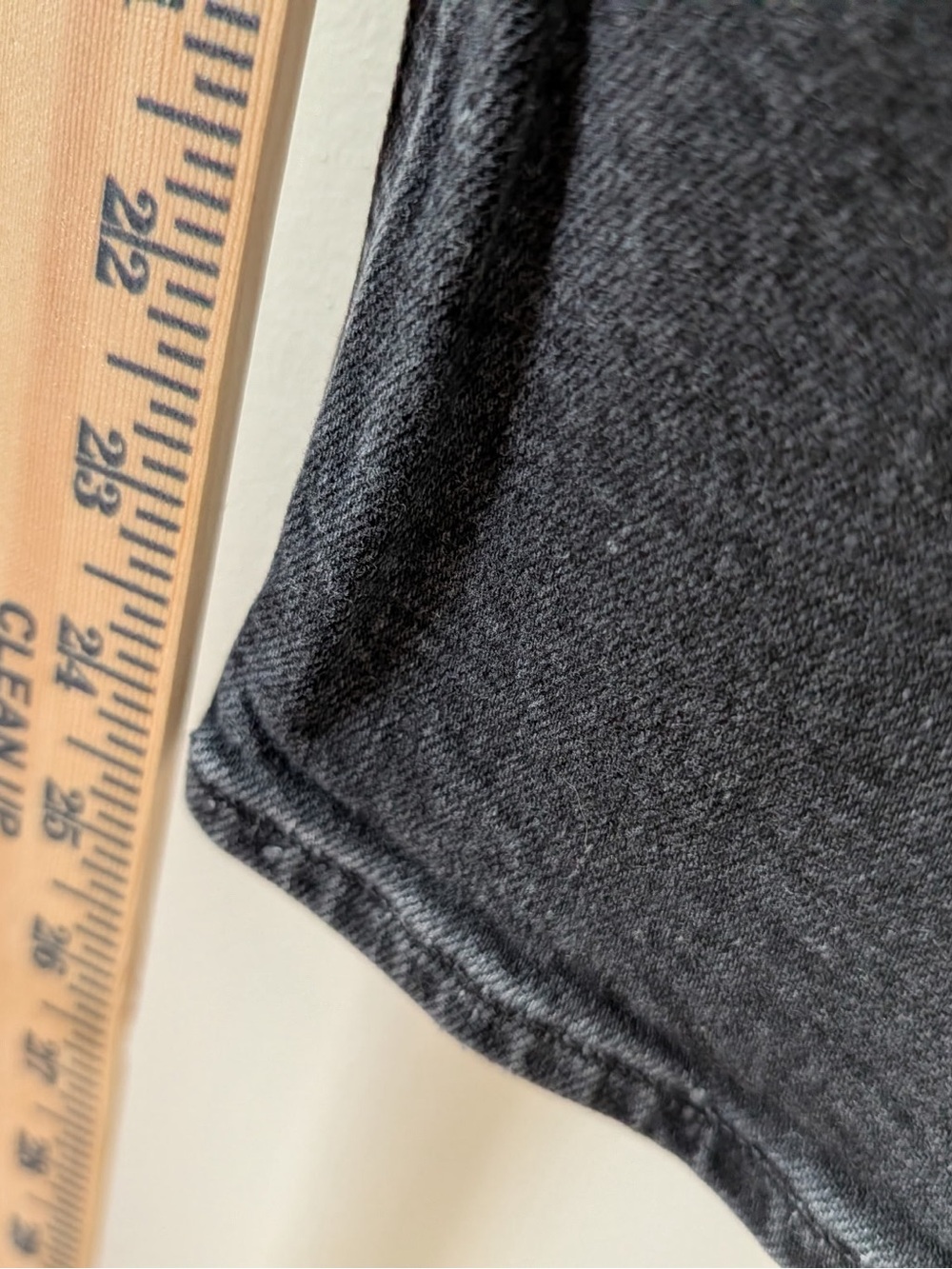 Agolde Charcoal Straight-Leg Jeans - Picture 3 of 5